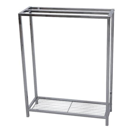 Kingston Brass SCC8351 Edenscape Freestanding Iron Towel Rack, Polished Chrome SCC8351